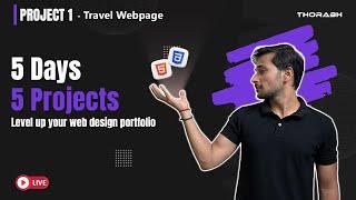 Travel Website: HTML & CSS | Project 1