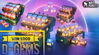 FREE D-Gems  EVERYWHERE | 20k SUBSCRIBERS |  | Special Giveaway | War robots game [WR]