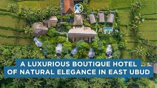 A Luxurious Boutique Hotel of Natural Elegance in East Ubud for Sale