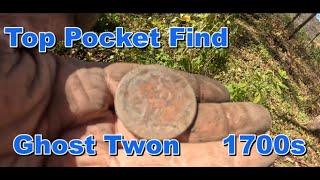 Ghost Town Metal Detecting Abandon Homes 1700 Coins Silver 1800 Relics Old Gun Toys Farm Western NY