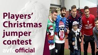 Moin judges Villa players' Christmas jumpers