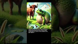 The Ox and the Frog 황소와 개구리 #AesopsFables #ClassicTales #KnowYourLimits #LifeLessons #MoralStories