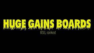 Huge Gains Boards