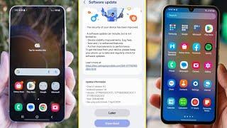 Samsung Released New Update- A54,A50,A13,A14,A15,A22,A23,A33,A34,A51,A31,A52,A53,M34,S20