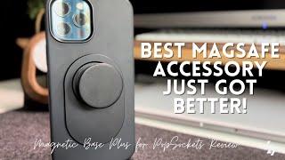 Best MagSafe Accessory Just Got Better -- metisinno Magnetic Base Plus for PopSockets PopGrip Review