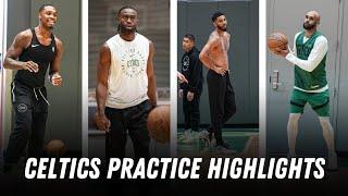 Celtics First Practice Highlights | Jayson Tatum, Jaylen Brown