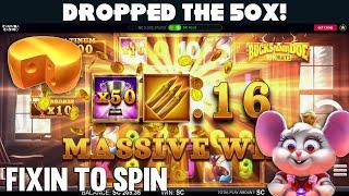 DROPPED THE 50X! **NEW**  The Golden Cheese on Chumba Casino