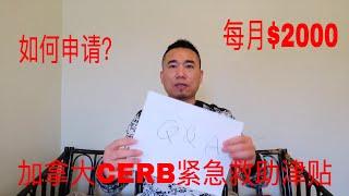 如何申请CERB加拿大紧急救助津贴（犀牛手札435）