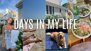 SUMMER VLOG: beach with friends, girls night, & a vulnerable chat..