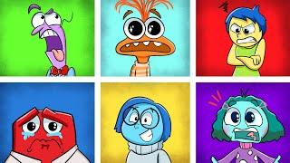 Inside Out 2 They SWITCHED EMOTIONS! - Cartoon Animation