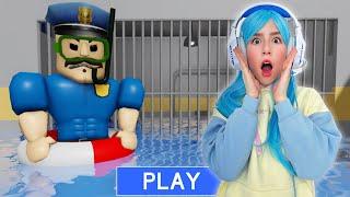 ENFERMER DANS LA PRISON  DU POLICIER ! évasion ennuyeuse de la prison ! OBBY // Kiara Gamer Girl