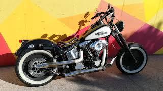 Harley Davidson Softail Custom Evolution after customisation