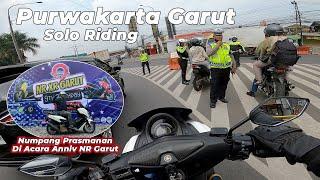 Solo Riding Purwakarta Garut increases Nmax Motovlog Journey