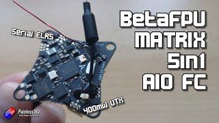 First Look: New BetaFPV MATRIX 5in1 Whoop FC (FC, VTX, ESC, OSD and ELRS!)