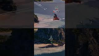 Whiffed Shot Enables the Throw King of the Sea XVII World of Warships #shorts  lord zath on #Twitch