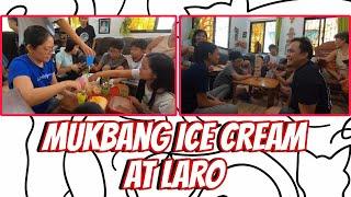 VLOG 393 PART 1: TEAM KAIN BONDING | MUKBANG ICE CREAM AT LARO