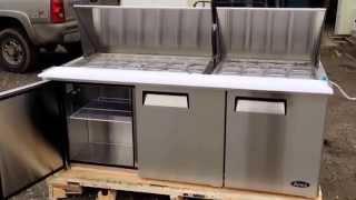 Atosa 72" Mega Top Prep Table MSF8308 Demo - Western Equipment Sales