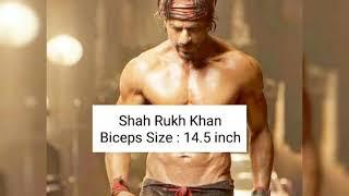 Top 5 Bollywood Actors Biceps Size
