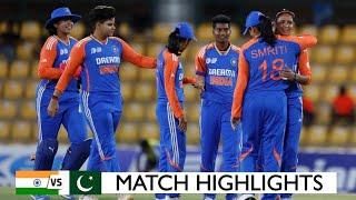 India Women vs Pakistan Women 2nd T20 Asia Cup 2024 Highlights | INDW vs PAKW 2ND t20 Asia cup