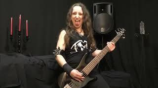 Lord Belial - "Soul Gate" bass cover by Adina Blase