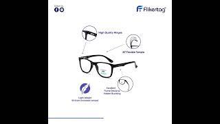 Best Computer Glasses | Blue Cut Glasses | Flikertag Eye Protection Glasses #shorts