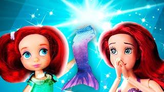 Ariel Pinta su Cola de Sirena  -  Las travesuras de las Junior