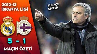 Real Madrid 5-1 Deportivo La Coruna | 2012-13 La Liga - Türkçe Spiker