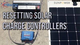 Reset Solar Charge Controller