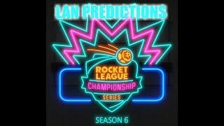 RLCS S6 World Championship LAN Predictions