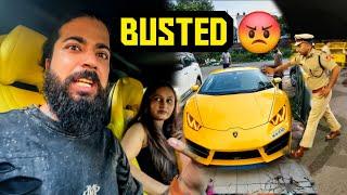 Police Ne Apni Modified Supercar Lamborghini Ko Pakad Liya Is Ladki Ke Sath 