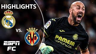  HIGHLIGHTS  Real Madrid FALLS to Villarreal, 3-2 | ESPN FC | LaLiga Highlights