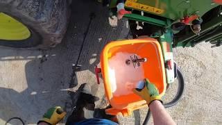 AMAZONE SPRAYER HOOK UP, FILL AND SPRAY