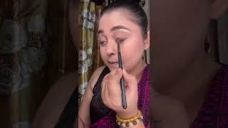 Soft eye makeup for this wedding season //step by step easily learning #shortvideo #shorts #makeup