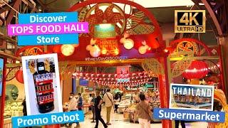  Discover AMAZING Tops Food Hall Central World Bangkok, Thailand [4k TOUR]