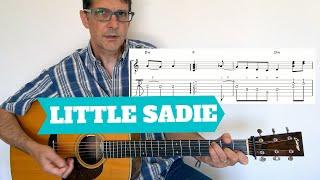 LITTLE SADIE - Bluegrass Guitar Lesson