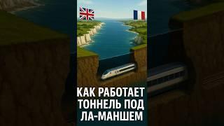 Чем уникален тоннель под Ла-Маншем, соединяющий Англию и Францию?