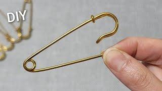 My 90 year old grandmother Taught Me this Secret with a Safety Pin! DIY Idea