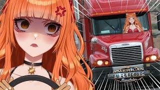 Akane Causes CHAOS in American Truck Simulator【 #VTuber 】