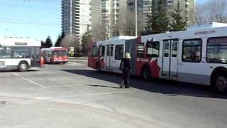 OCTranspo:  Hurdman Station Four Corners at Rush Hour