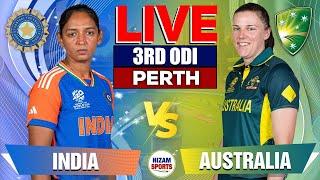 Live: Australia Women vs India Women | 3rd ODI | Live Cricket Score & Commentary