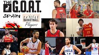 The Greatest of All Time | Spain Basketball Players | Top 15