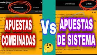 apuestas combinadas vs apuestas de sistema, cuál es mejor. Betplay como ganar. Apuestas de sistema.