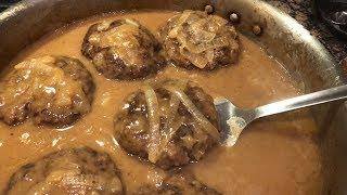 Hamburger Steak by The Cajun Ninja