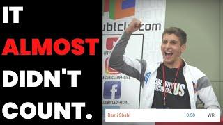 The Controversy Of Rami Sbahi's 0.58