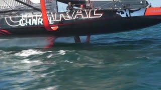 Fantastic Finish (English) Defi Azimut IMOCA 48 Hour Race. Action Video. (a must see) Bravo CHARAL