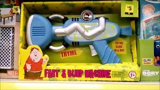 Fart & Burp Machine Gun Toy with Cheaptoyman