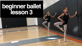 Beginner Ballet Lesson 3 (Barre)