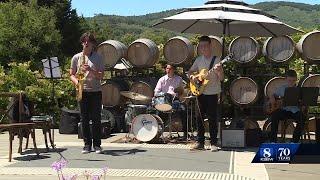 Every Sunday student band gets chance to play at Carmel Valley winery