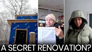 A Secret Renovation......shhh  #renovation #family #winter