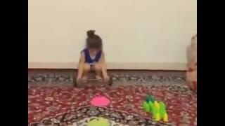 Little wonderful gymnast